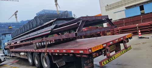 燃烧器喷口管屏